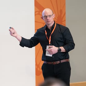 Matt presenting